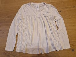 Palomino Mädchen Langarmshirt Gr. 128 weiss