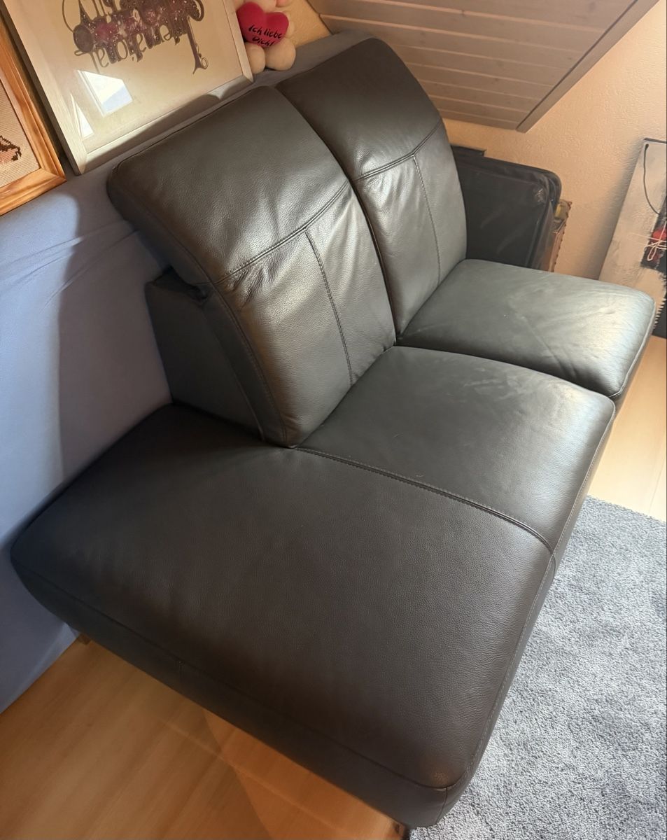 Divani: Ledersofa dunkelgrau – Usato da Stäfa venduto da Cooper82 2