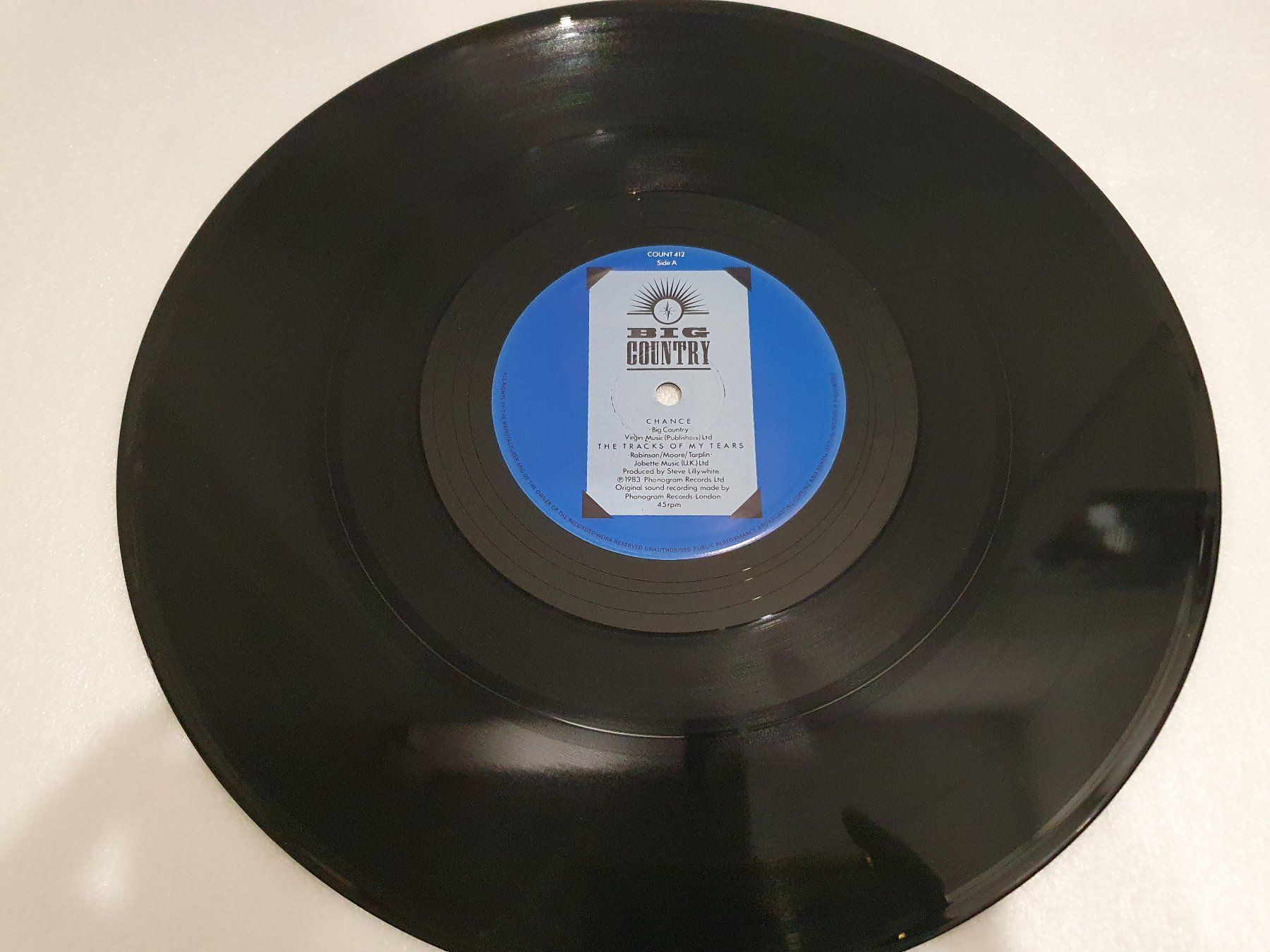 Schallplatten: Big Country – Chance – Gebraucht aus Uster von Vinyl-Leidenschaft 2