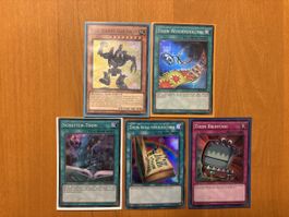Yugioh Karten 5X Toon in Super Rare!