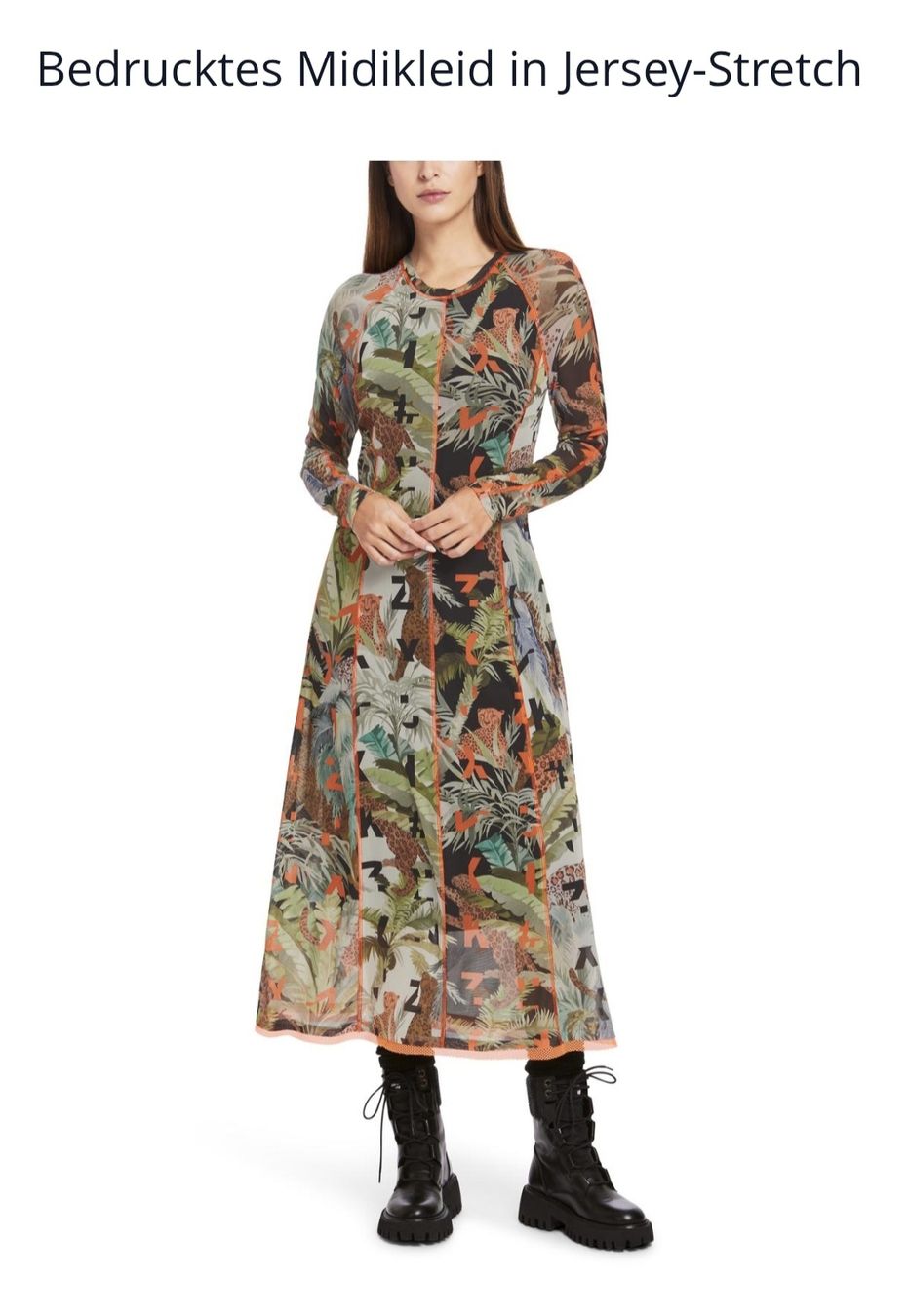 Marc Cain Vestiti: Marc Cain  Midikleid, Gr. 36, Jungle Look – Usato da Ibach venduto da ole_6whn 1