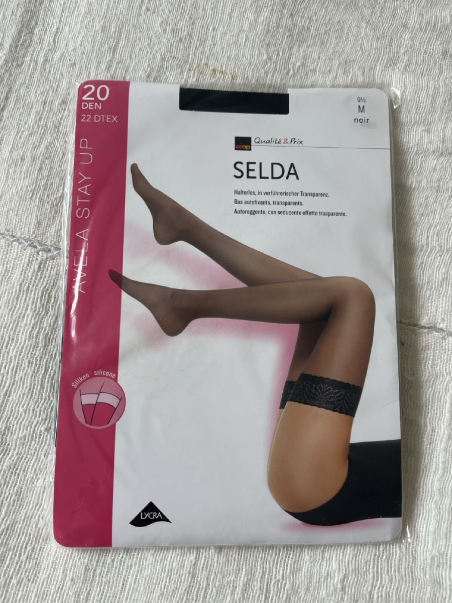 Calze & Collant: Neue Stay ups M – Nuovo e nell'imballaggio originale da Aesch BL venduto da shuja01