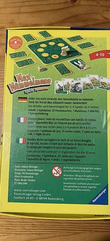 Giochi: Spiel, Max Mümmelmann – Usato da Wabern venduto da walsn1 1