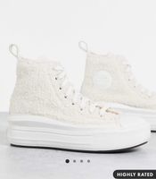 Converse Chuck Taylor All Star Plateau Teddy Grösse 39.5