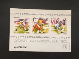 Brasilien Fussball WM 1982 Block Luxus ** (2067)