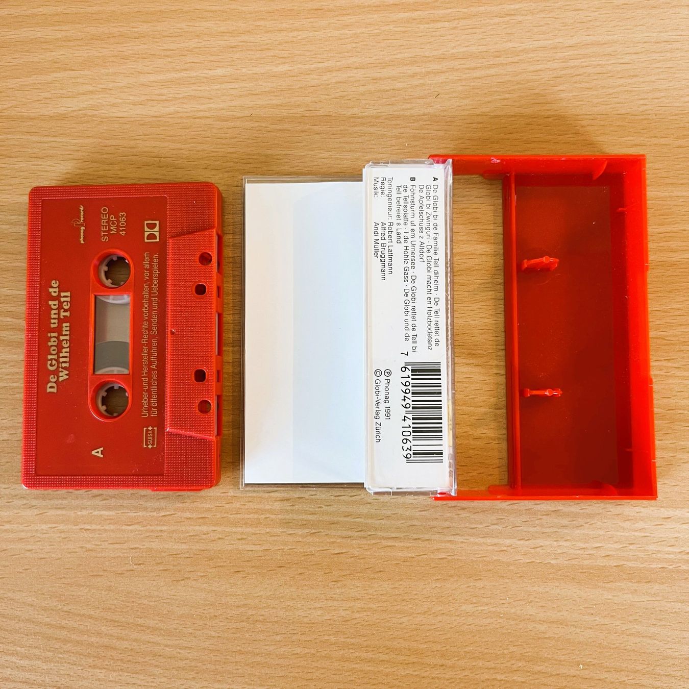 Musicassette: MC - Globi und Wilhelm Tell – Usato da Amlikon-Bissegg venduto da allerlei-versand 1