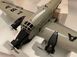 Neu, Märklin Ju52 1980, Metall Modell, Uhrwerk Motor, 57cm