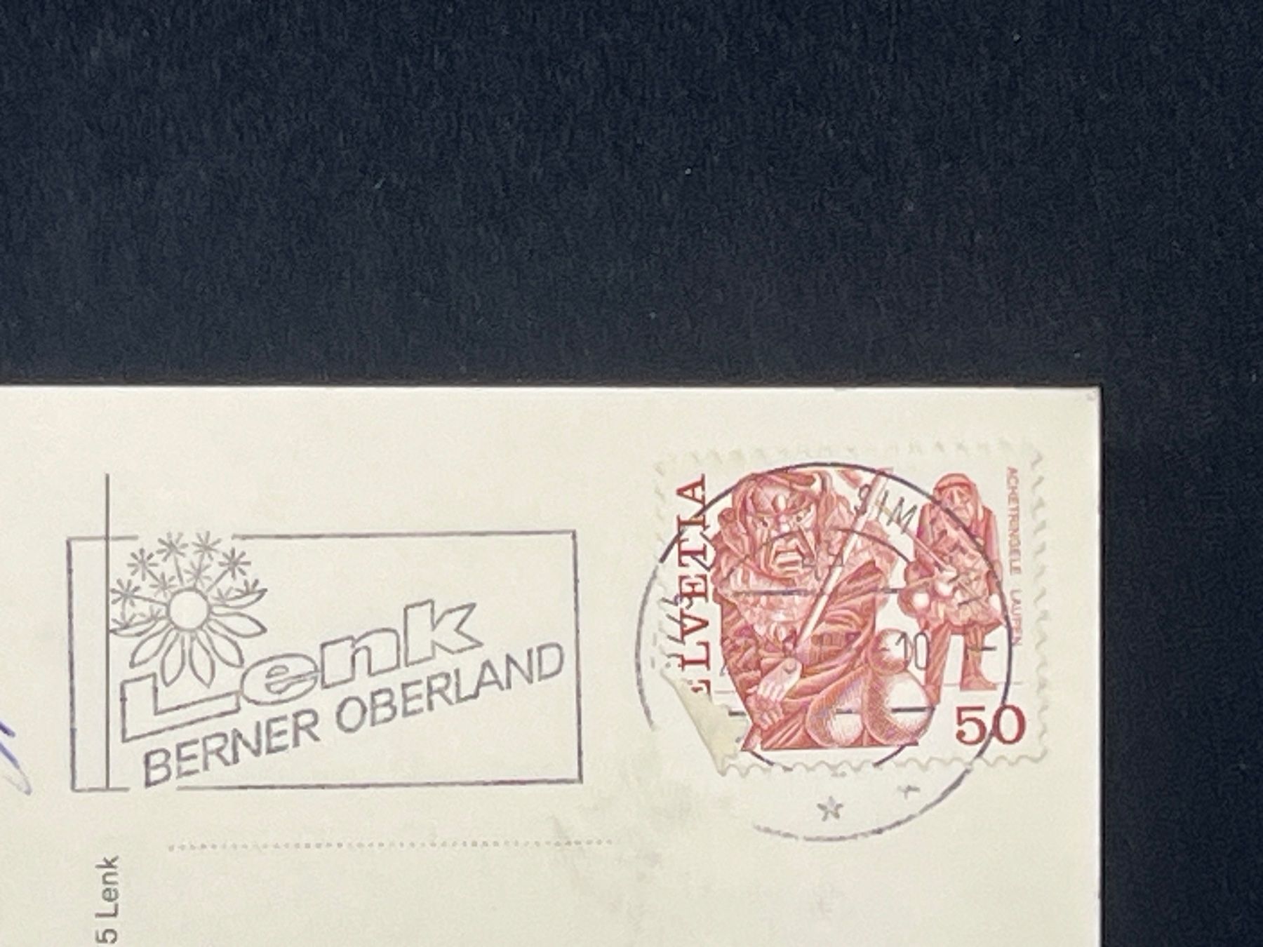 Cartoline postali: Ansichtskarte: Lenk, B. Oberland, Kath. Kirche, Wildstrubel – Usato da Widnau venduto da Brusi9 1
