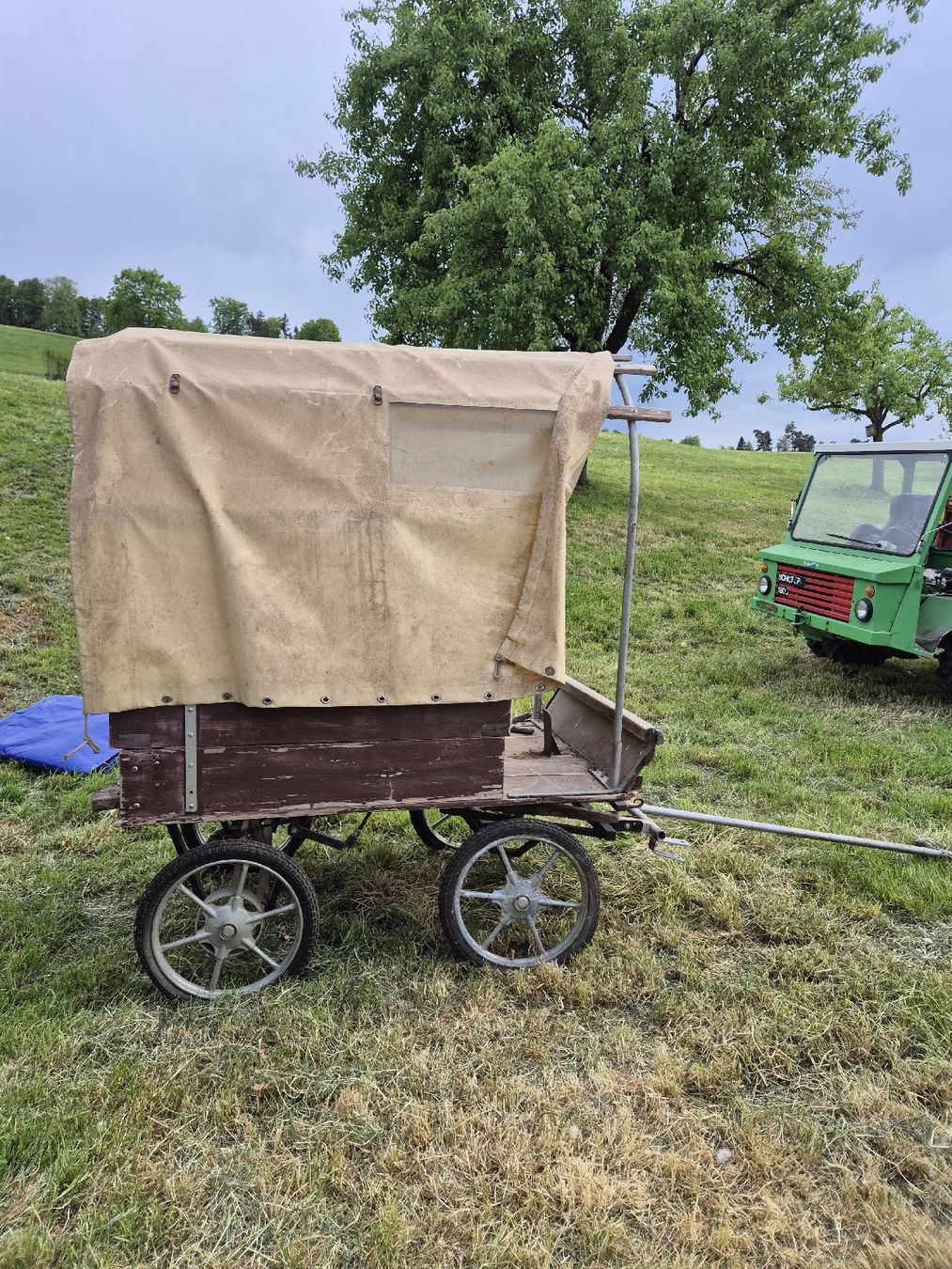 Carrozze: Planenkutsche für Pony – Usato da Speicher venduto da ang_86zr 1