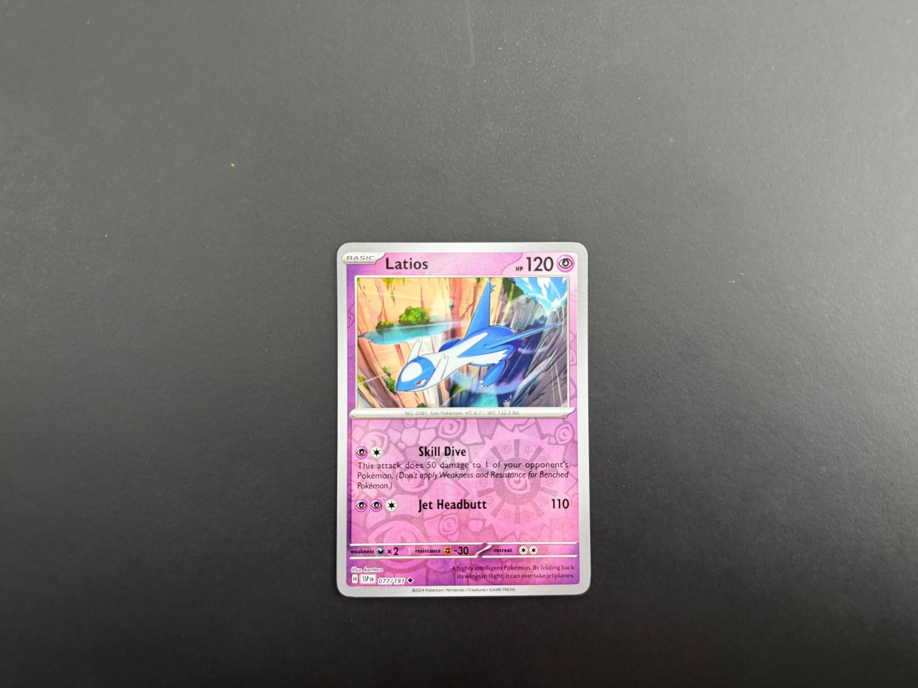 Pokémon Carte collezionabili: Latios 077/191 – Usato da Zürich venduto da mountainwizard00