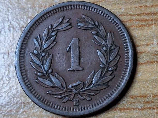 Alle Münzen: 1 Rappen 1906 - sehr schön! – Gebraucht aus Münchenstein von purbach1 5