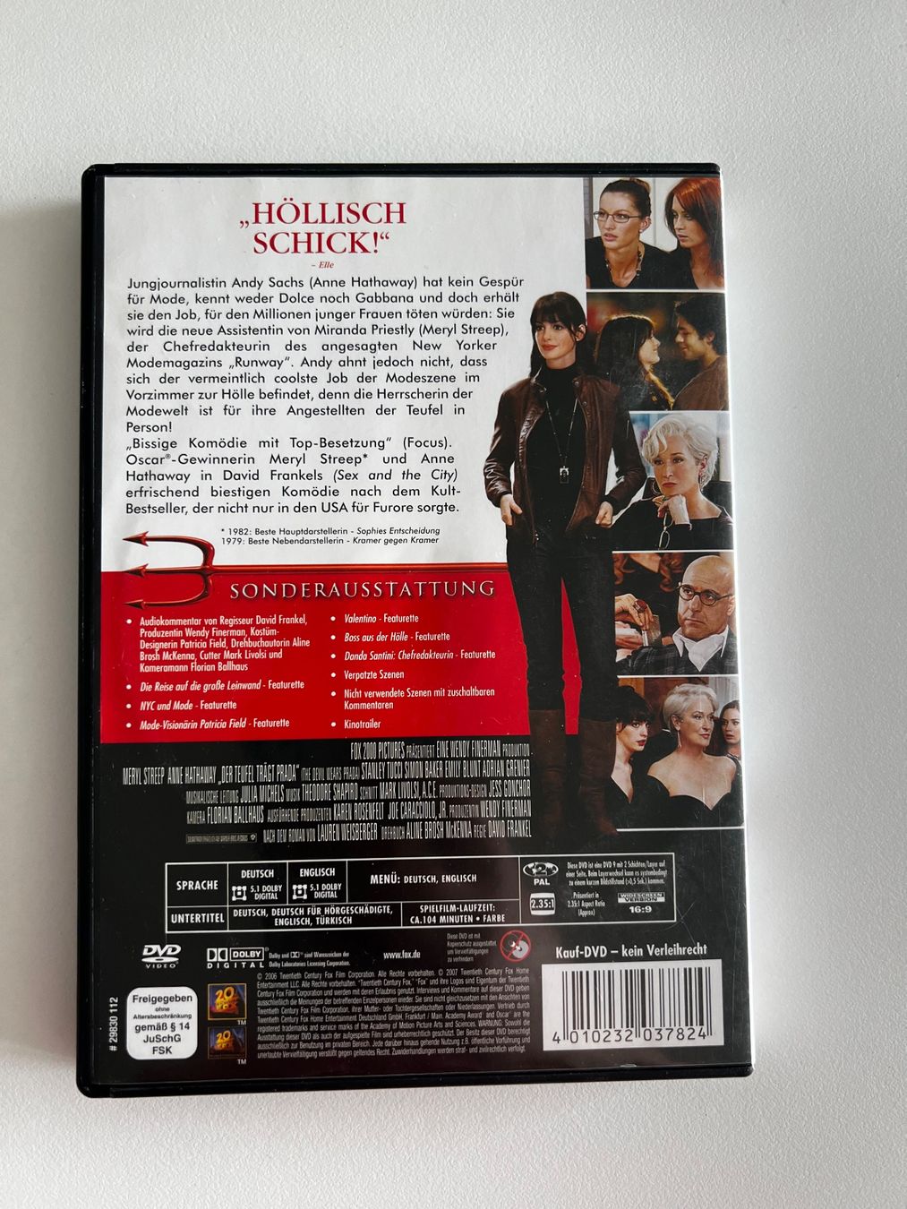 Tutti i DVDs: Der Teufel trägt Prada DVD – Nuovo (secondo la descrizione) da Lenzburg venduto da impulsive-buyer 1