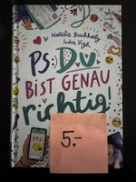 Jugendbuch "PS:D.U. Bist GENAU richtig!" wie neu! Top!