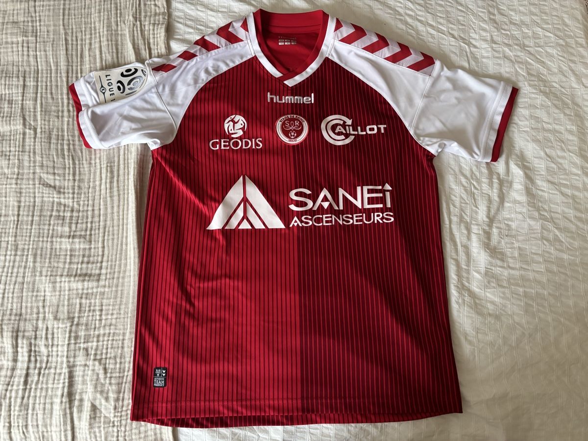 Hummel Canottiere & Pantaloni: Stade de Reims n14 maillot  – Usato da Le Grand-Saconnex venduto da focamix
