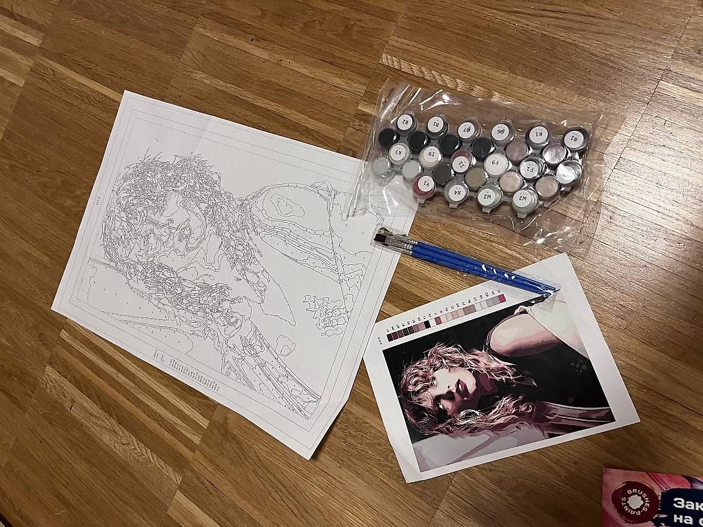Kit bricolage: 2 Malen nach Zahlen Taylor Swift – Nuovo e nell'imballaggio originale da Zürich venduto da lia_szs8 3