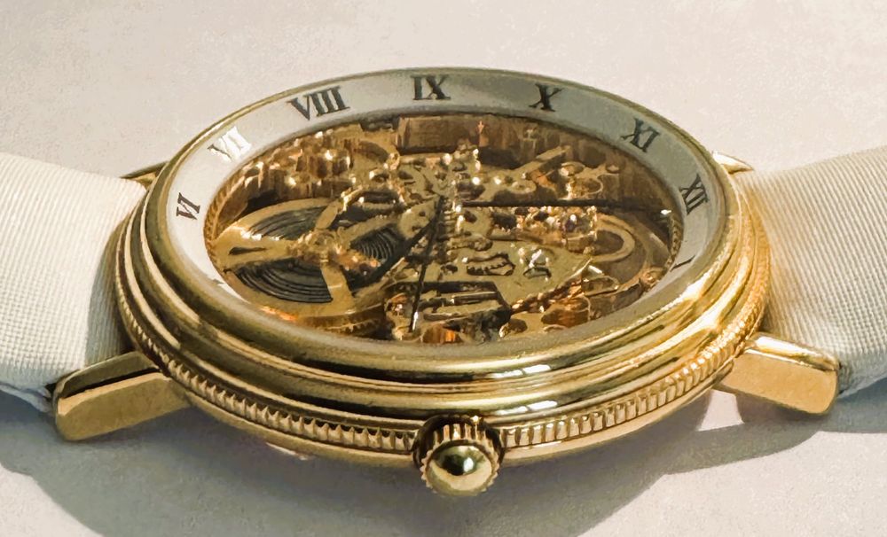 Elegante Candino Skelett-Uhr / sichtbares Automatisches Werk 1