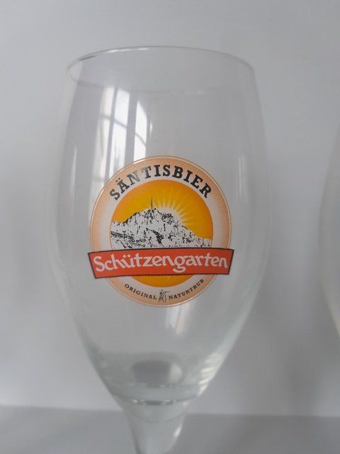 Gläser: Bier Brauerei Schützengarten Säntisbier – Gebraucht aus St.Gallen von Stocken64 1