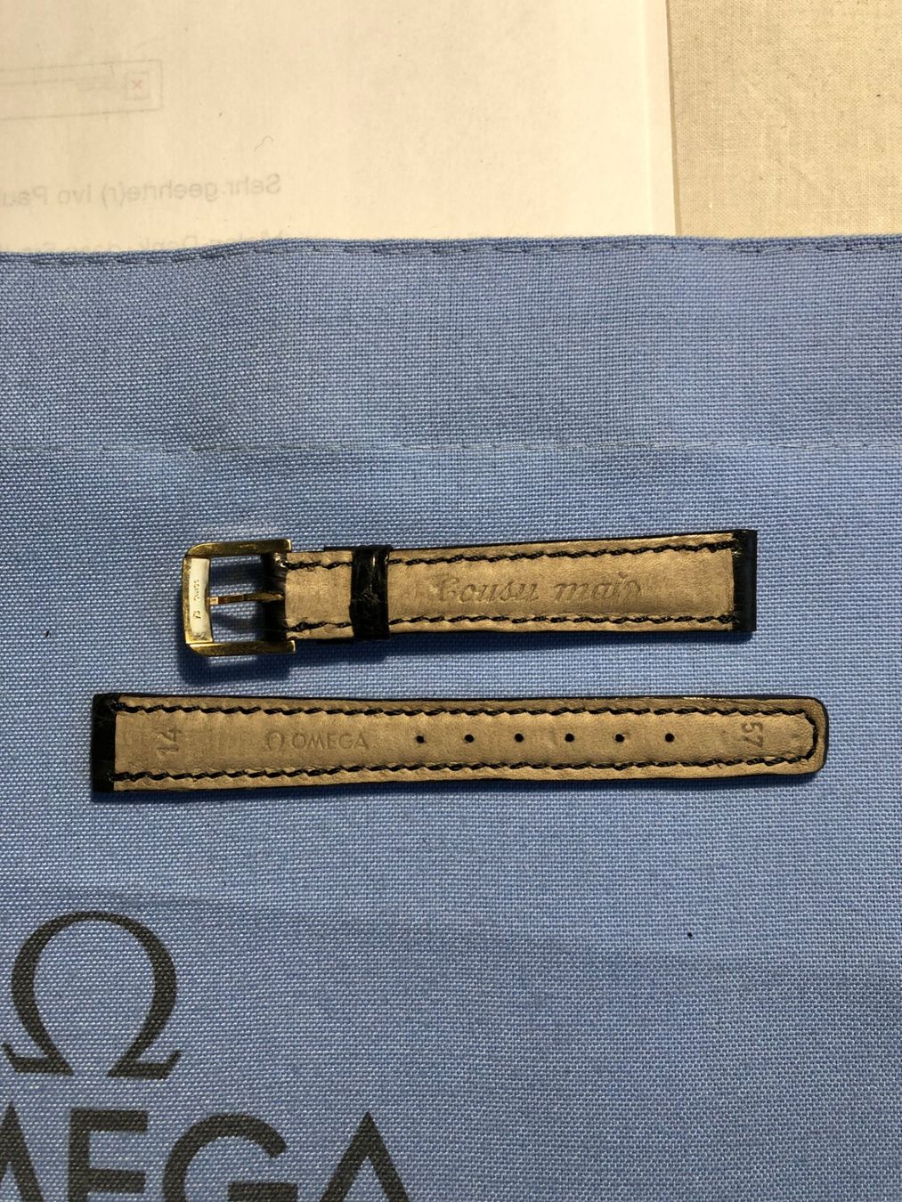 Omega Orologi: Omega Uhrenarmband original 14mm – Nuovo (secondo la descrizione) da Biel/Bienne venduto da winnertaco 2
