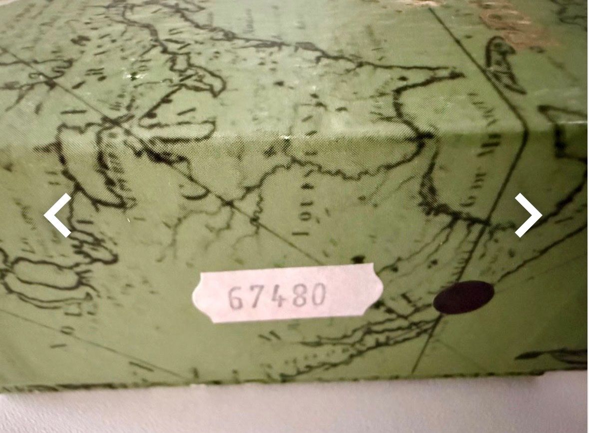 Rolex Scatole porta orologi: ROLEX original vintage worldmap outerbox for Oyster 67480 – Nuovo (secondo la descrizione) da Muraz (Collombey) venduto da Ivm_21 3