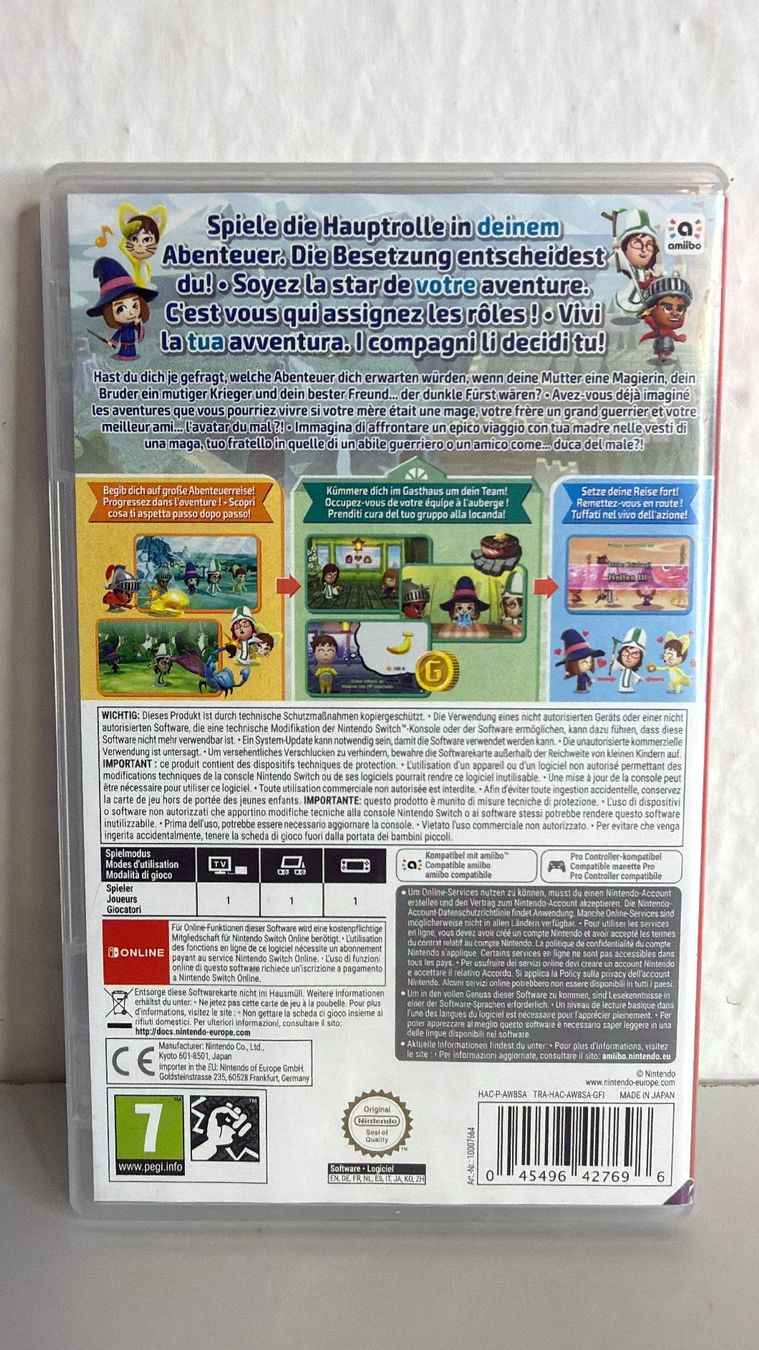 Giochi: Nintendo Switch Game: Miitopia - Neu – Nuovo e nell'imballaggio originale da Ehrendingen venduto da lax21 1