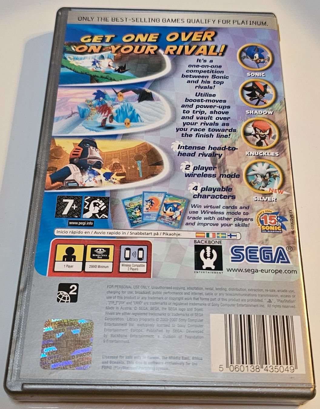 Sony Spiele: PSP Spiel - Sonic Rivals – Gebraucht aus La Garde von The_Hammer76 1