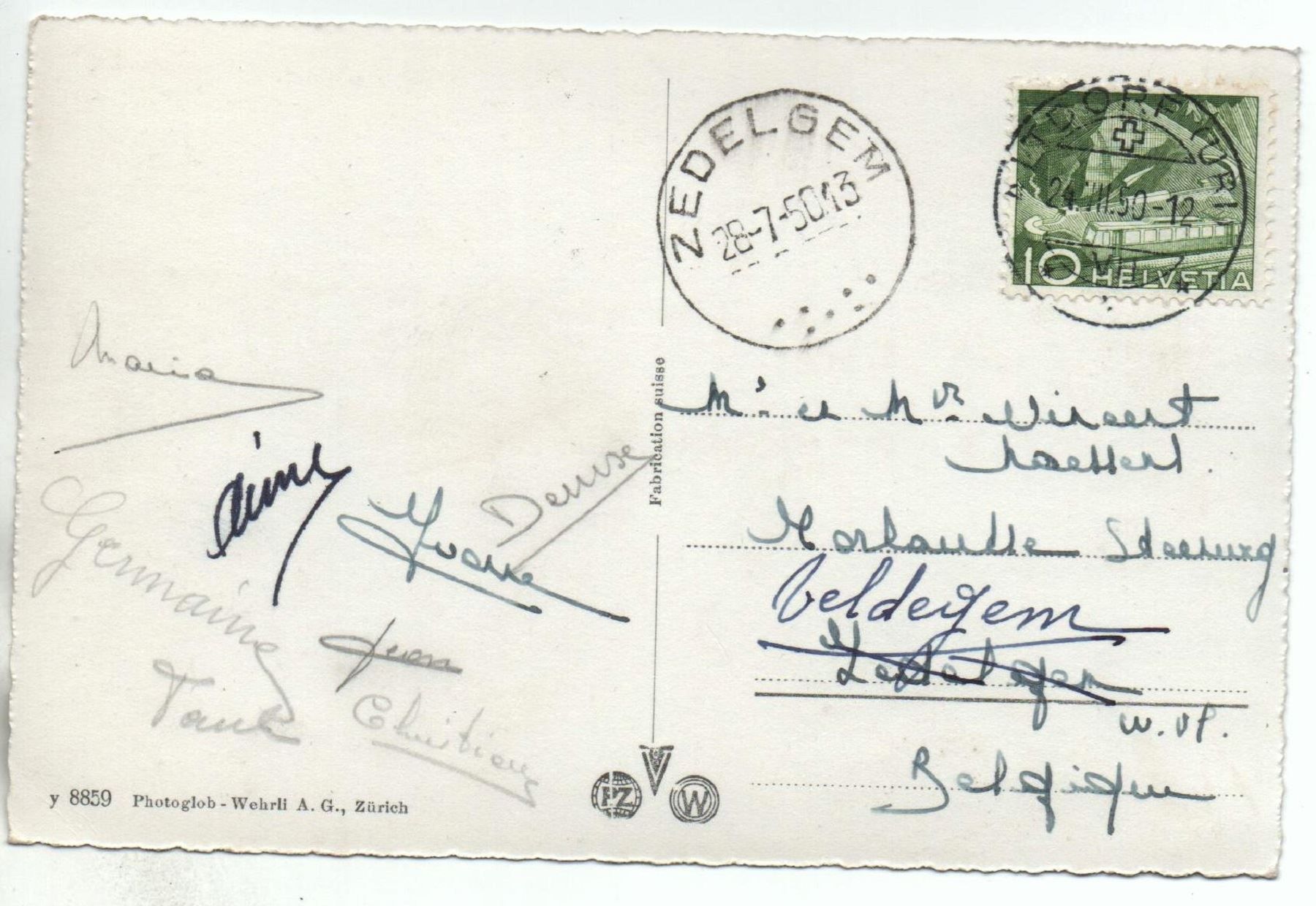 Cartes postales: ALTDORF gegen Gitschen und Urirotstock – D'occasion à Jona par philajona 1