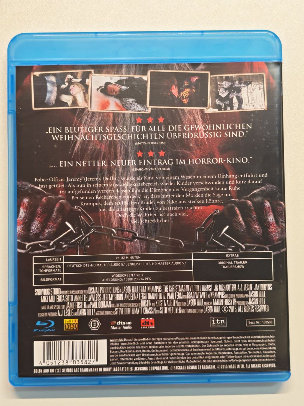 Alle DVDs: Krampus - The Christmas Devil Returns – Gebraucht aus Liestal von Kratzilla 2