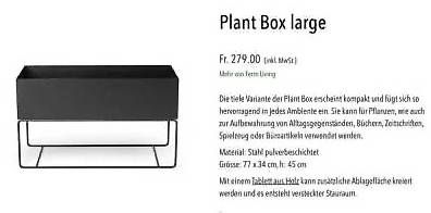 Ferm living Cassettiere: Plant box - ferm living – Usato da La chaux-de-Fonds venduto da hazip 3