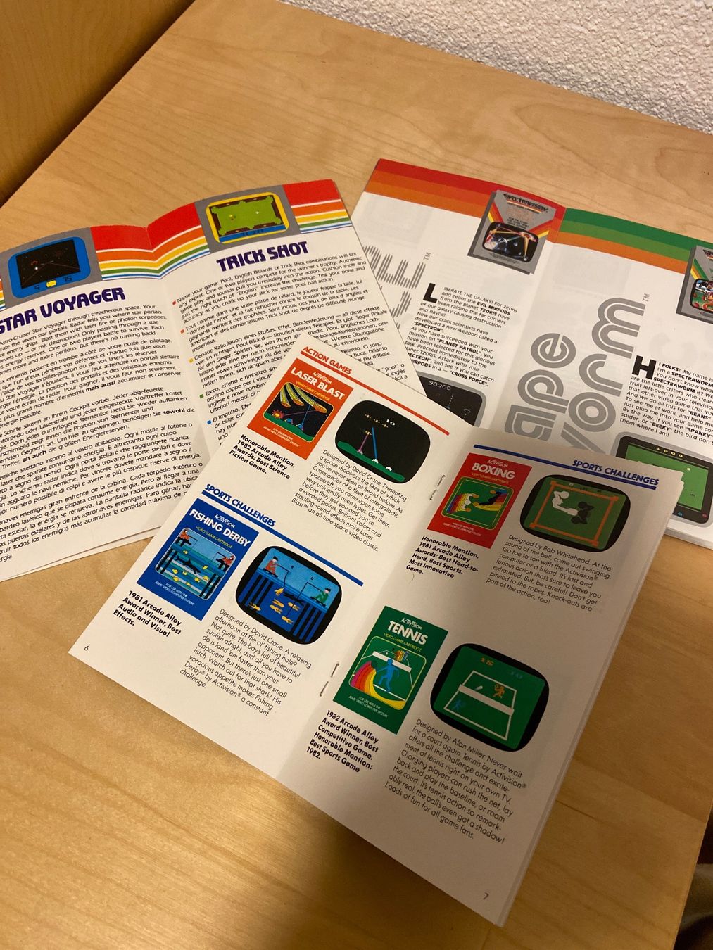 Atari Giochi: Retro Game Katalog - Imagic SpectraVision ActiVision Atari – Usato da Frauenfeld venduto da golfdude 2