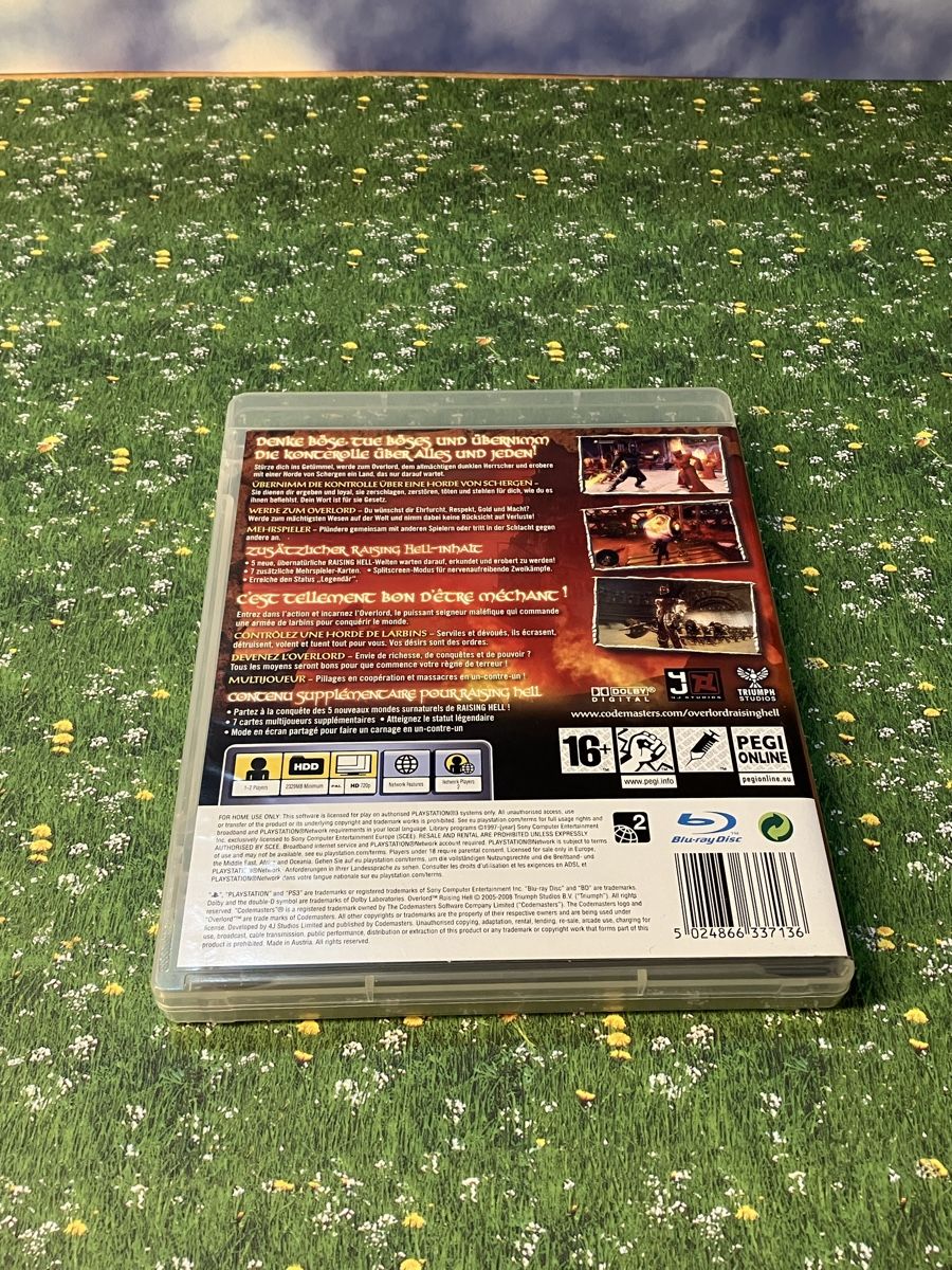 Sony Spiele: PS3 Spiel Overlord Raising Hell – Gebraucht aus Läufelfingen von Rubine 1