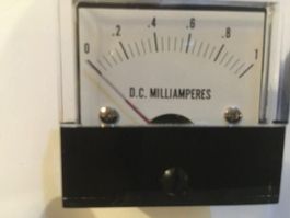 Drehspulinstrument 0-1mA DC