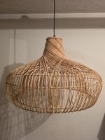 Large Woven Rattan Pendant Lamp Light Shade E27 Socket 