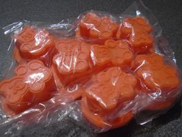 Silikonform Bärchen, orange