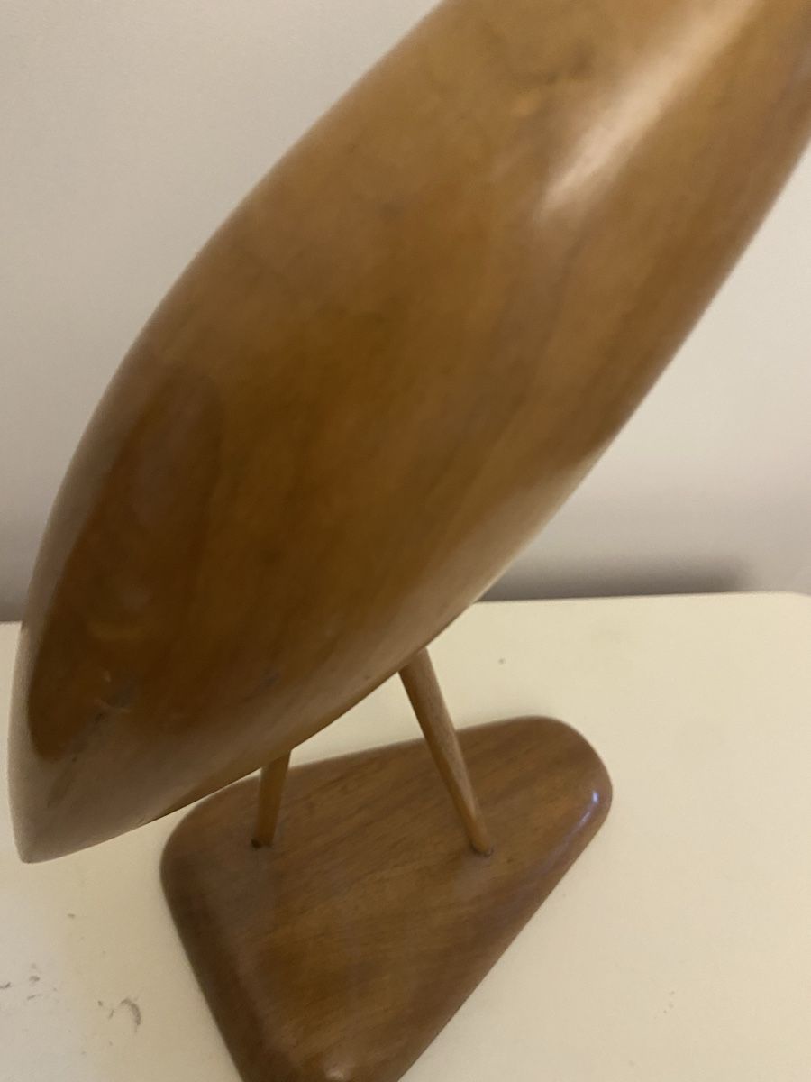 Statuette: Kranich Mid-Century Teak – Usato da Zürich venduto da Unique2400 4
