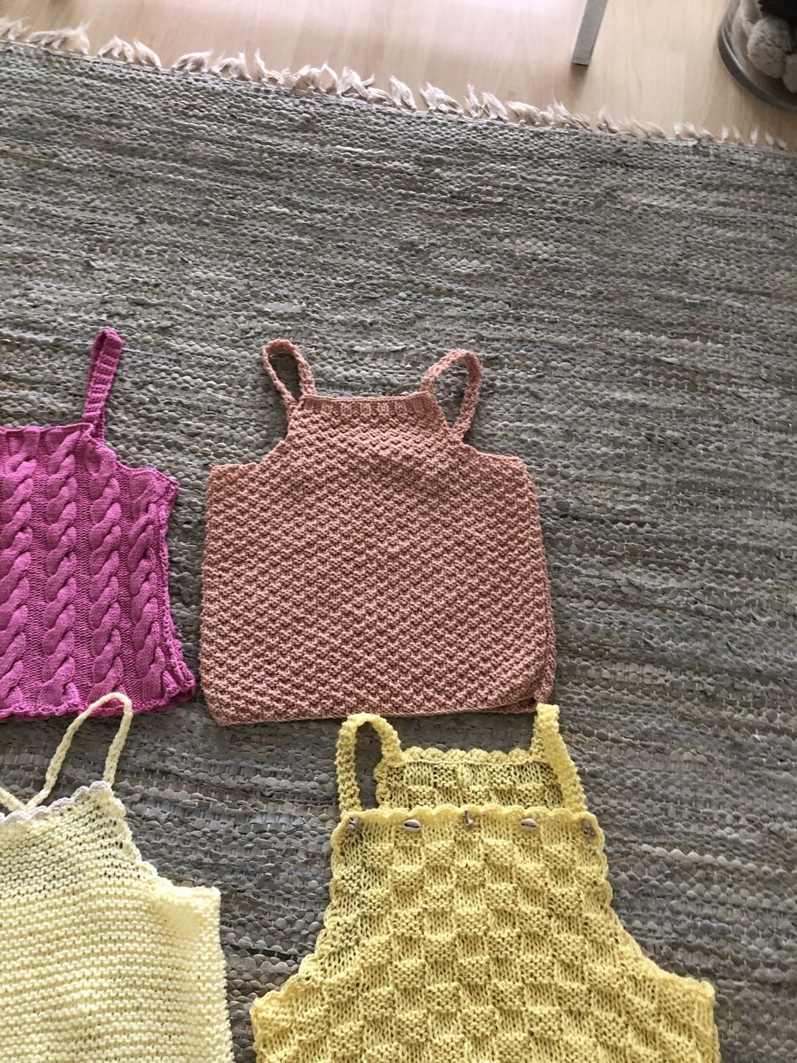 Tops: Sommer Set: 4 gehäkelte Tops, Gr. XS, Neu!! – Neu (gemäss Beschreibung) aus Dübendorf von mar_s66c 3