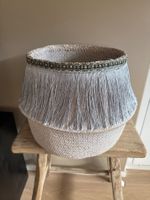 Stilvoller Korbfür, Boho-Chic Deko-Korb