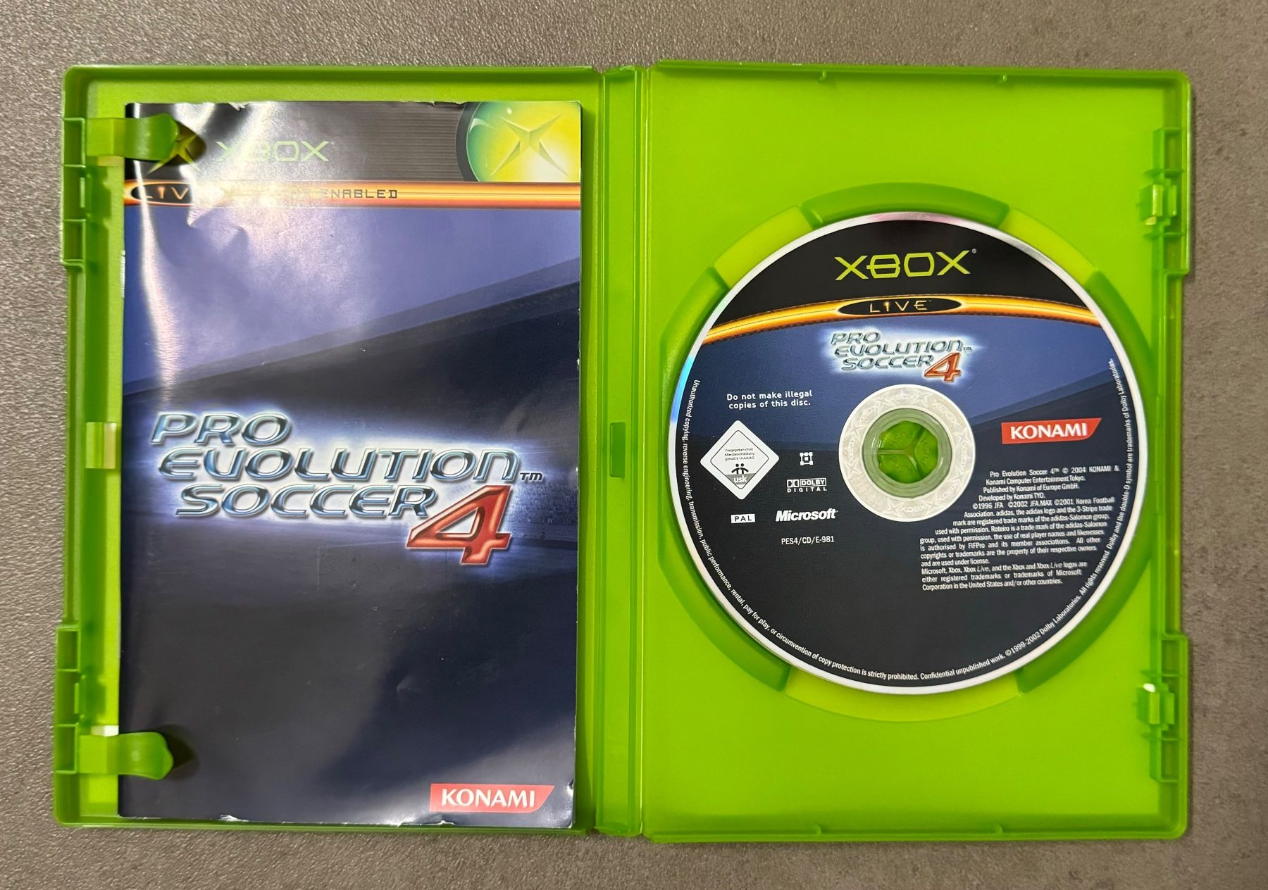 Spiele: XBOX Pro Evolution Soccer 4 - schnelle Lieferung! – Gebraucht aus Birsfelden von Dealgoenner24 2