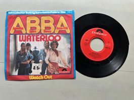 ABBA tolle Single Waterloo SCHWEIZ Eurovision Kult Top Hit