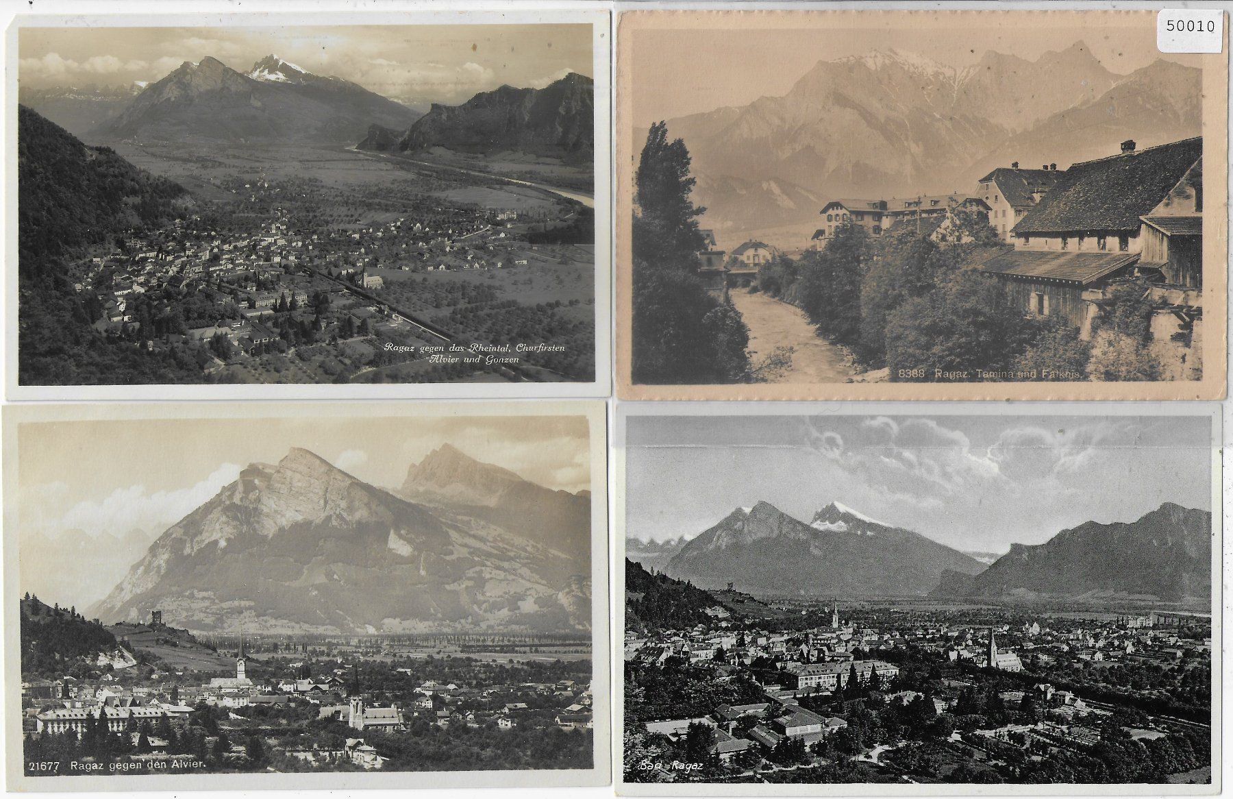 Cartes postales: 4 AK - Bad Ragaz – D'occasion à Ettingen par Kartenplanet
