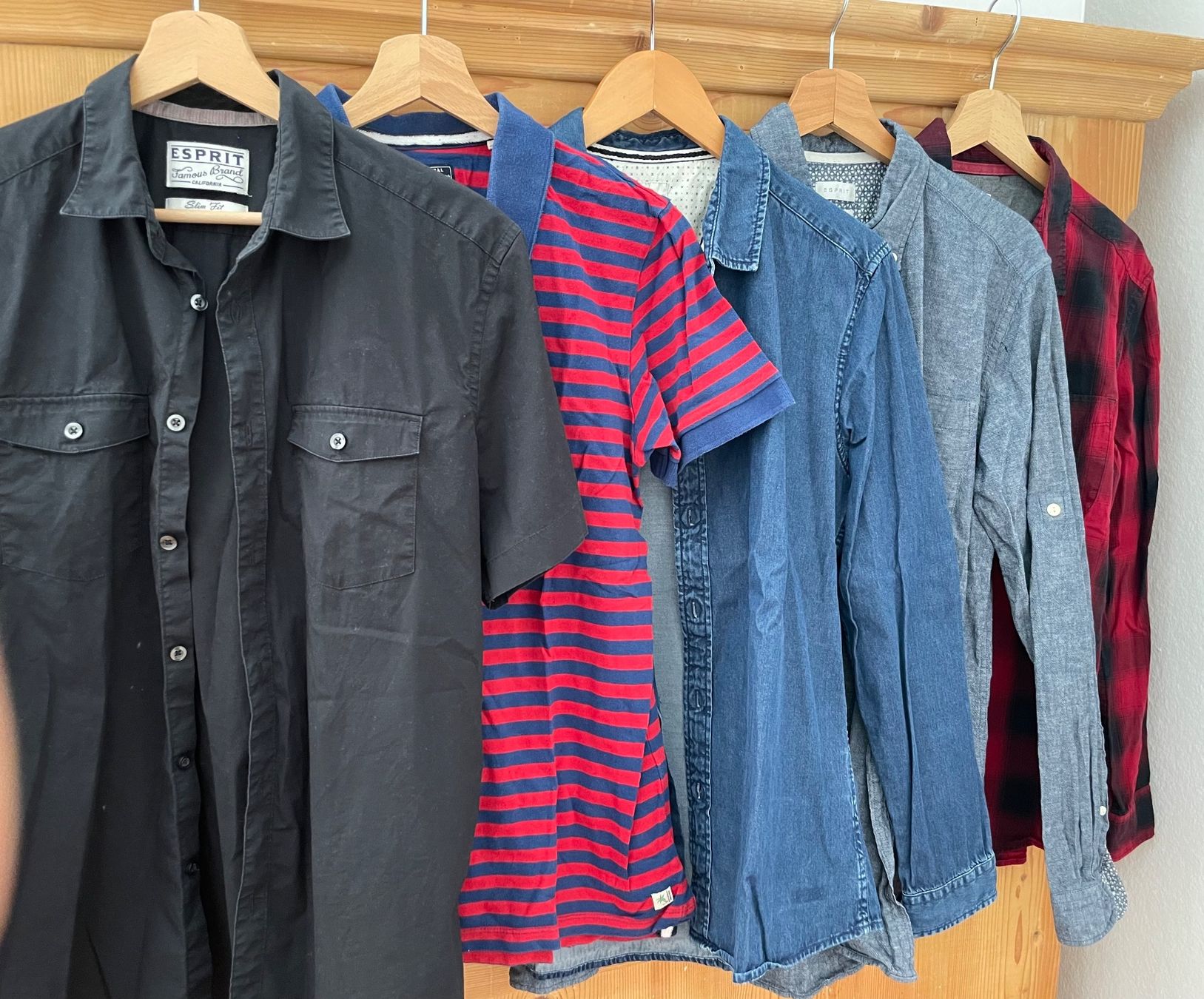 Esprit Camicie: 4x Hemd / 1x Poloshirt / Esprit/ Grösse M – Usato da Bern venduto da L1111