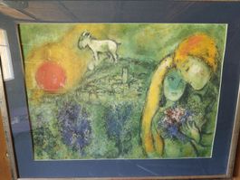 Marc Chagall Die liebenden von Vence