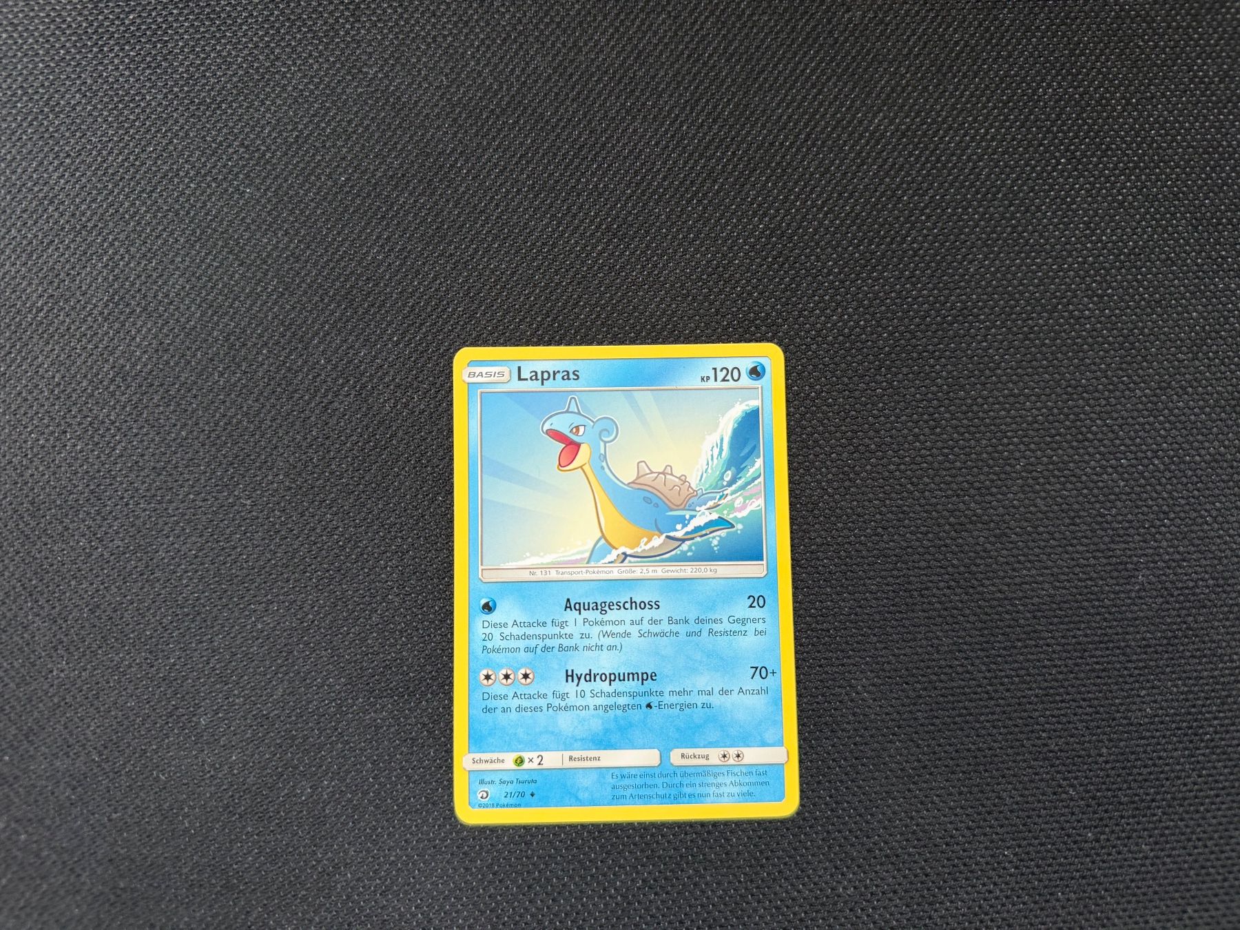 Pokémon Cartes à collectionner: Lapras 21/70 – D'occasion à Zürich par mountainwizard00