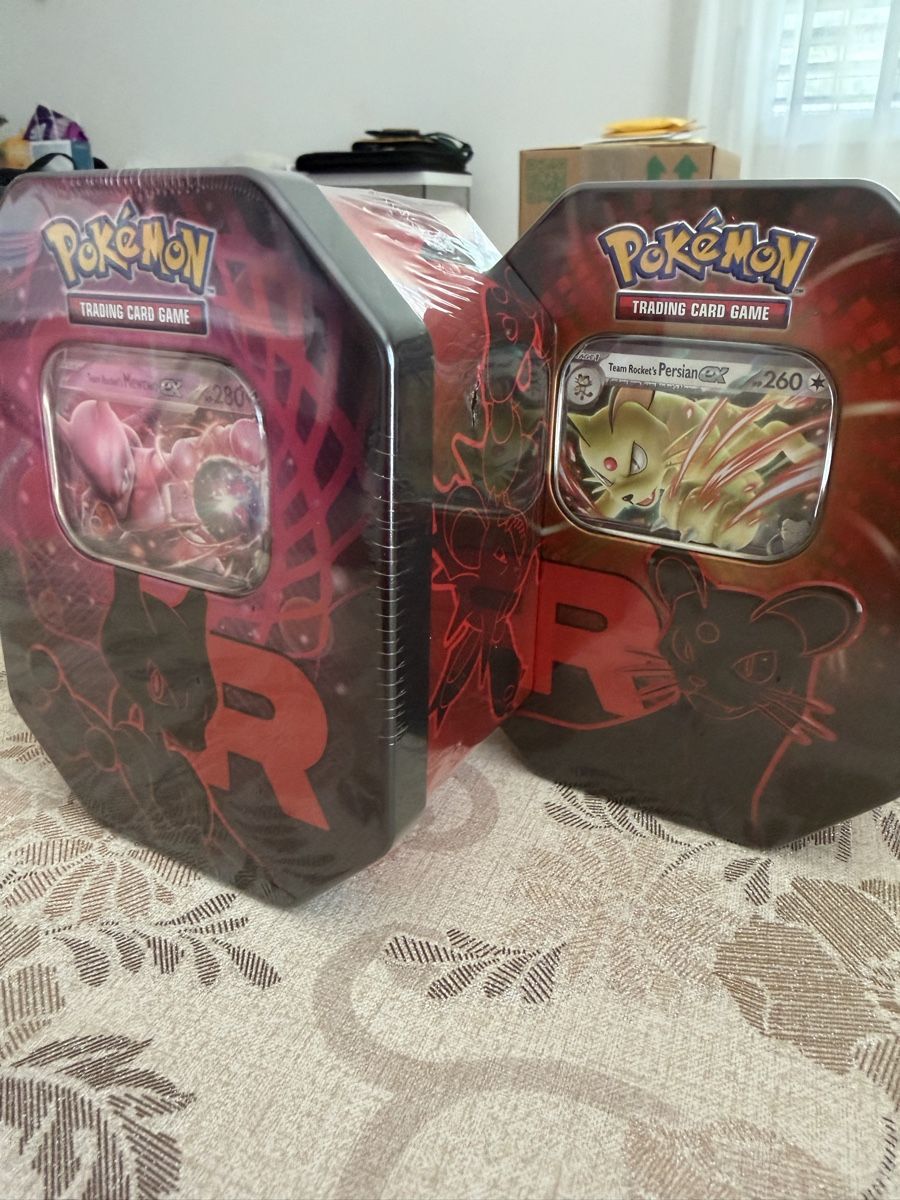 Pokémon Carte collezionabili: 3 SEALED Set Tin Bundle Team Rocket Pokemon EN 🇬🇧 – Nuovo e nell'imballaggio originale da S. Antonino venduto da jon_z87r 2