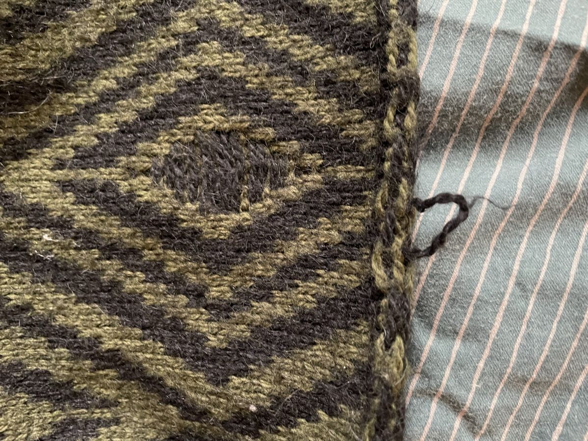 Giacche: An'ge Strickjacke Grösse S/M, Karomuster, langarm  – Usato da Wabern venduto da soma.83 4