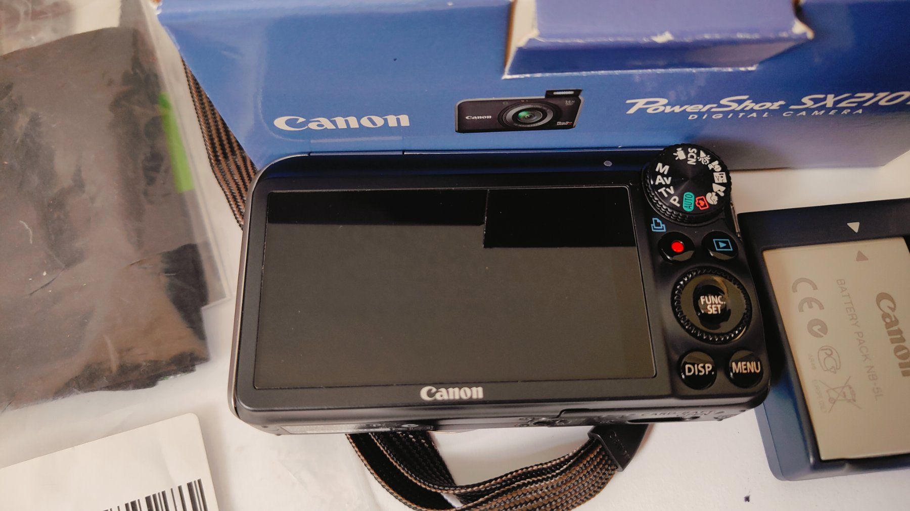 Canon Fotocamera: Canon PowerShot SX210 IS Digitalkamera – Usato da Olten venduto da Mezopotamya 2