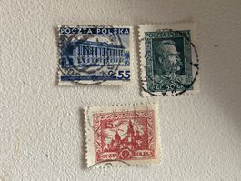 SALE ! Lot Polen Briefmarken ab 1 CHF (Gratis-Versand)