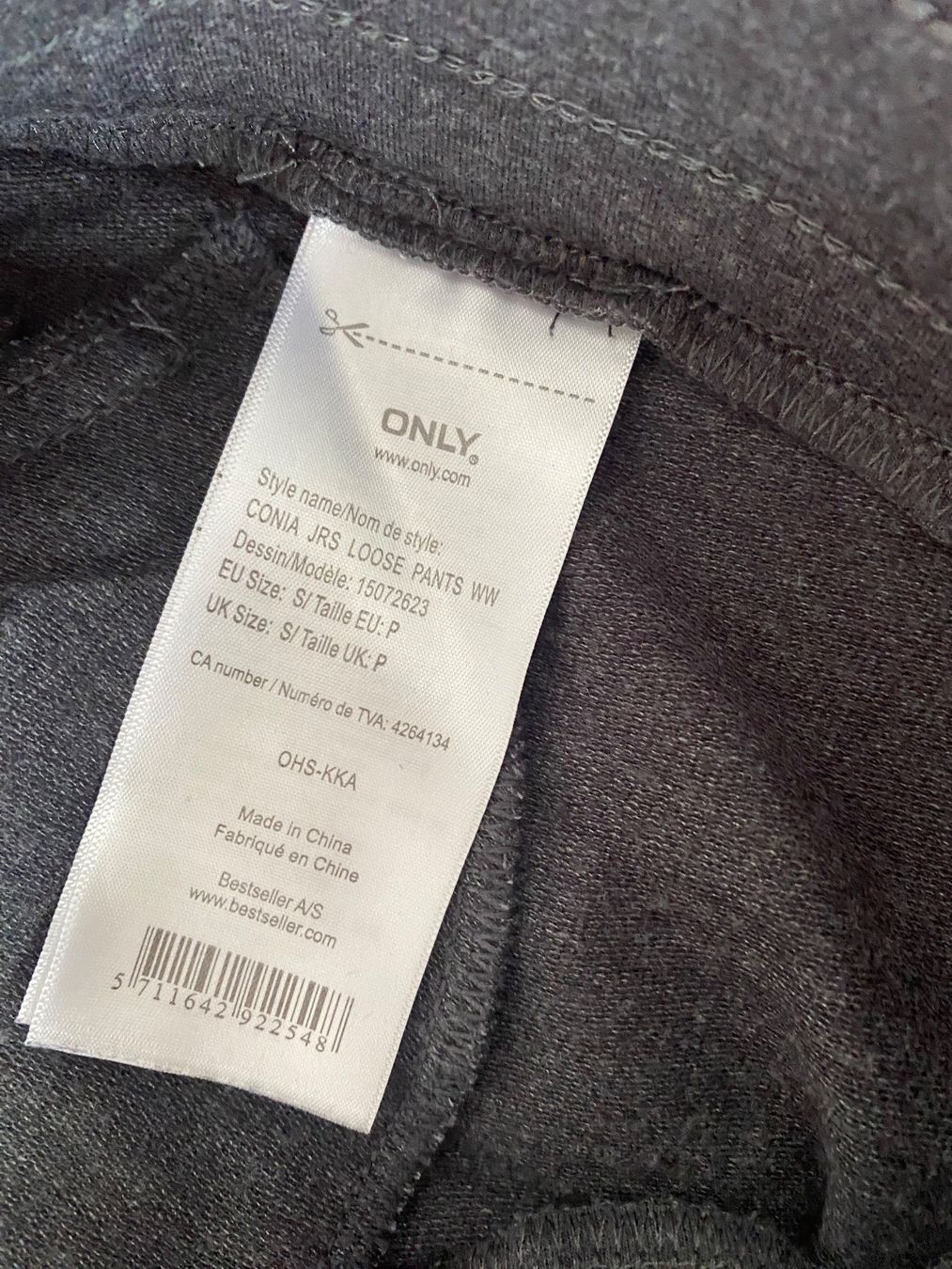 Only Pantaloni: Hose dunkelgrau ONLY Gr S – Usato da Schönenberg ZH venduto da Pfupfli1 4