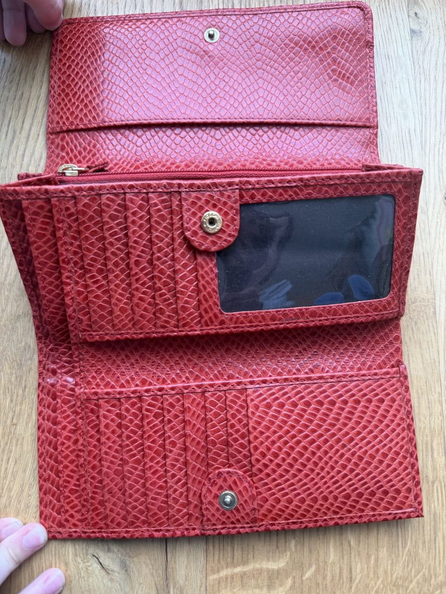 Portemonnaie: Red Jasper Conran snakeskin effect purse – Neu (gemäss Beschreibung) aus Maur von ric_rkt2 3