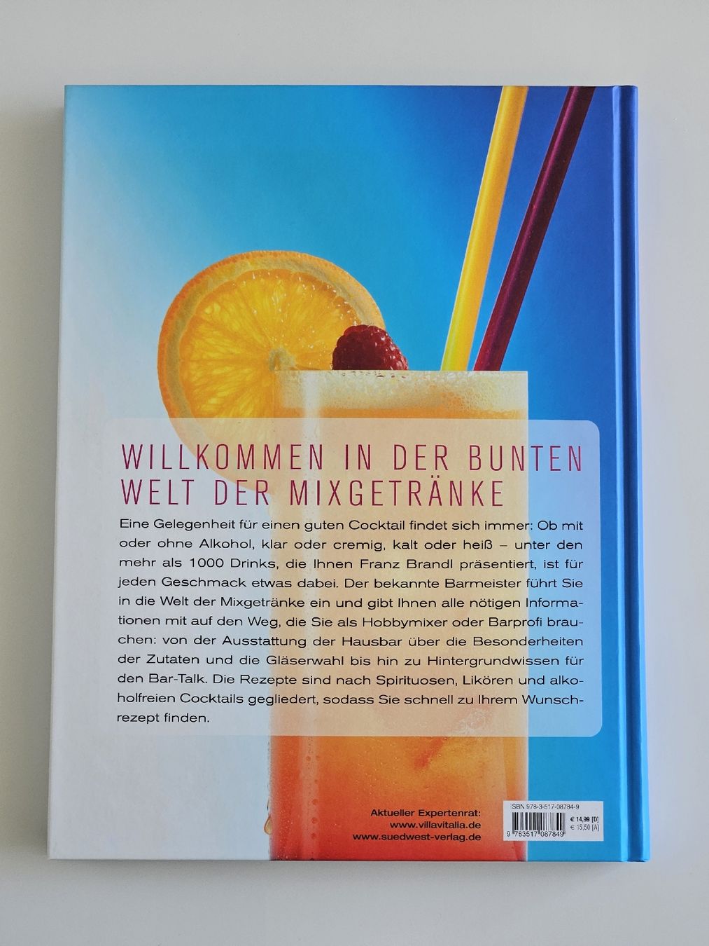 Bücher: Cocktail-Buch: Über 1000 Drinks Rezepte - NEU – Neu und originalverpackt aus Hinwil von Justnox 1