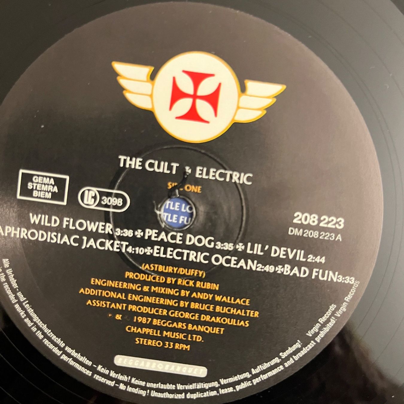 Dischi in vinile: The Cult - Electric - Vinyl LP – Usato da Lenzburg venduto da sch_lml8 5